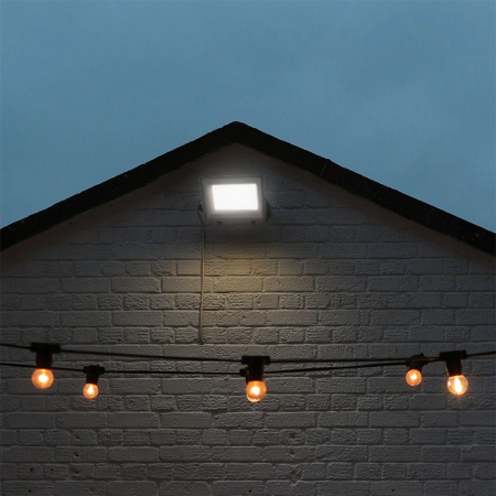 REFLECTOR LED SMD 100W 3IN1 IP65 CABLU - GRI [10]