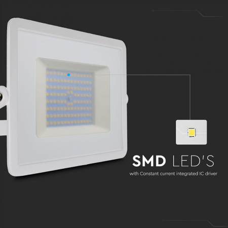 REFLECTOR LED SMD 100W 6500K IP65 - ALB - V-TAC  SKU-215969 [5]