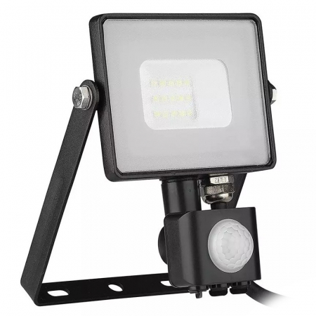 REFLECTOR LED SMD 10W 4000K IP65 CU SENZOR MISCARE - NEGRU [3]