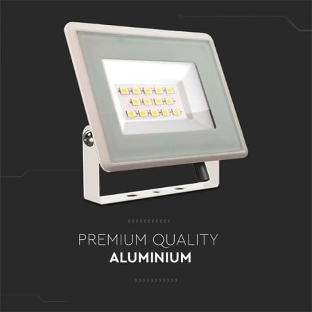 REFLECTOR LED SMD 10W 6400K IP65 - ALB [9]