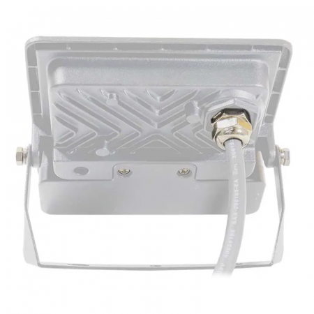 REFLECTOR LED SMD 10W 6400K IP65 CU SENZOR MISCARE - ALB [2]