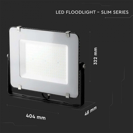 REFLECTOR LED SMD 150W 115LM/W 6500K IP65, CIP SAMSUNG - NEGRU [12]