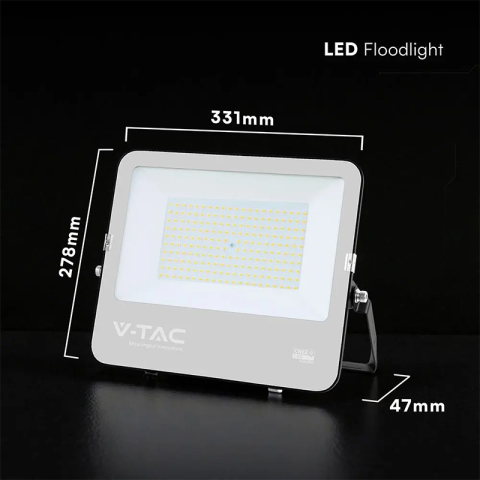 REFLECTOR LED SMD 150W 135LM/W 6400K IP65 NEGRU, CIP CREE [4]