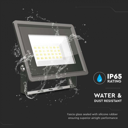 REFLECTOR LED SMD 20W 4000K IP65 - NEGRU [9]