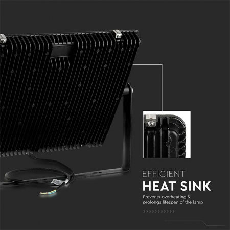 REFLECTOR LED SMD 300W 115LM/W 6500K IP65, CIP SAMSUNG - NEGRU [14]