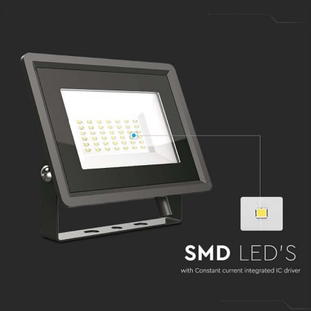 REFLECTOR LED SMD 30W 4000K IP65 - NEGRU [6]