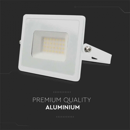REFLECTOR LED SMD 30W 6400K IP65 - ALB [10]
