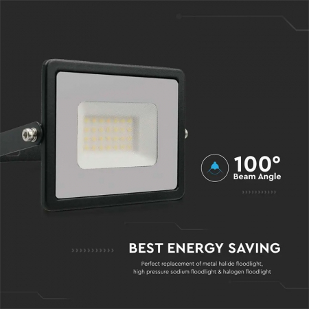 REFLECTOR LED SMD 30W 6400K IP65 - NEGRU [8]