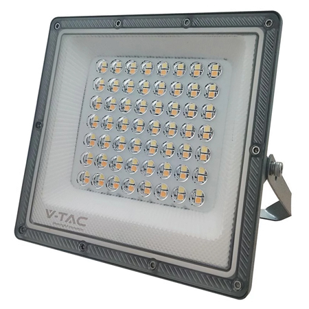 ILUMINAT EXTERIOR - REFLECTOR LED SMD 50W 3IN1 IP65 CABLU - GRI