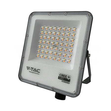 Reflectoare LED - REFLECTOR LED SMD 50W 3IN1 IP65 CIP CREE- NEGRU/GRI