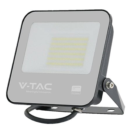 ILUMINAT EXTERIOR - Reflector LED SMD, 50W, 4000K, IP65, cip Samsung, negru/gri, V-TAC, SKU-23688