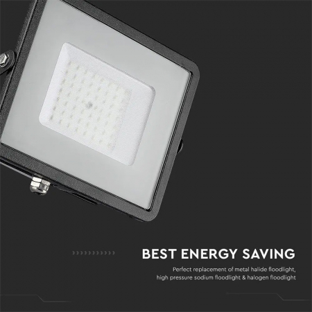 REFLECTOR LED SMD 50W 4000K IP65 NEGRU, CIP SAMSUNG [2]