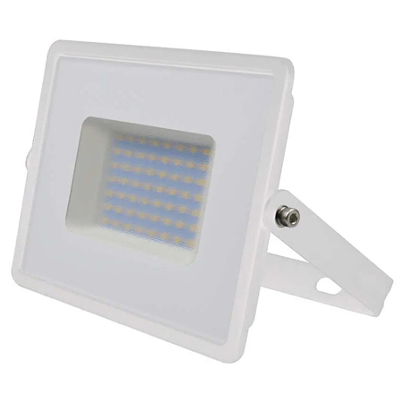 ILUMINAT EXTERIOR - REFLECTOR LED SMD 50W 6500K IP65 - ALB