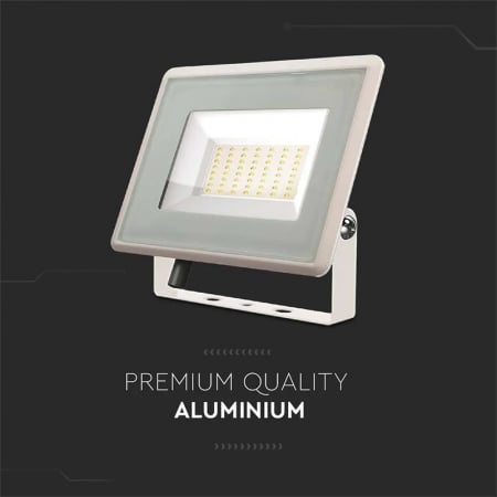 REFLECTOR LED SMD 50W 6500K IP65 - ALB [9]