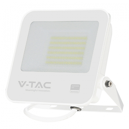 Reflector LED SMD, 50W, 6500K, IP65, cip Samsung, alb/gri, V-TAC, SKU-23690 [1]