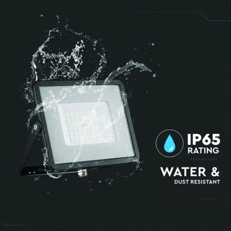 REFLECTOR LED SMD 50W 6500K IP65 CIP SAMSUNG - NEGRU [6]