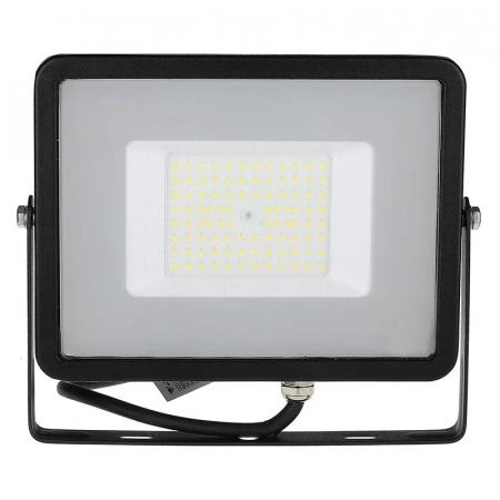REFLECTOR LED SMD SLIM 50W 115LM/W 6400K IP65 NEGRU, CIP SAMSUNG [7]