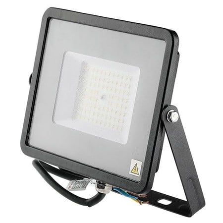 ILUMINAT EXTERIOR - REFLECTOR LED SMD SLIM 50W 120LM/W 4000K IP65 NEGRU, CIP SAMSUNG