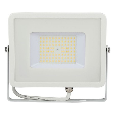 ILUMINAT EXTERIOR - REFLECTOR LED SMD SLIM 50W 120LM/W 6400K IP65 ALB, CIP SAMSUNG