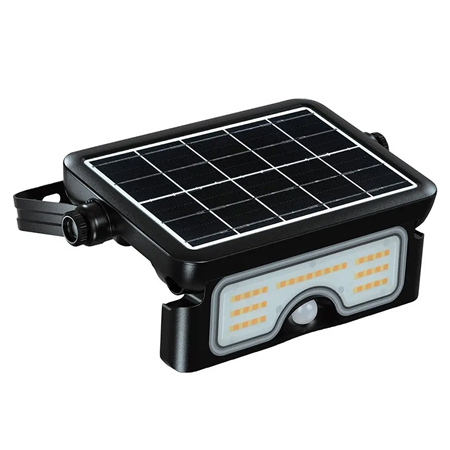 Reflectoare LED - REFLECTOR LED SOLAR 7W 3IN1 - NEGRU
