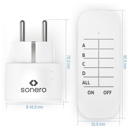 (S-RCS103) SET 3 PRIZE CU TELECOMANDA 2300W SONERO [1]