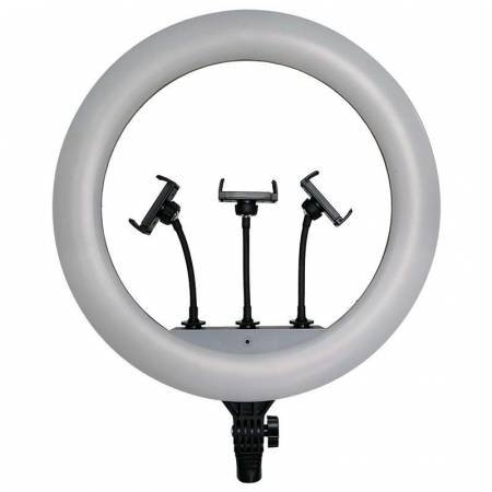 SELFIE RING LIGHT 55W CU TREPIED SI SUPORT 3 TELEFOANE [1]