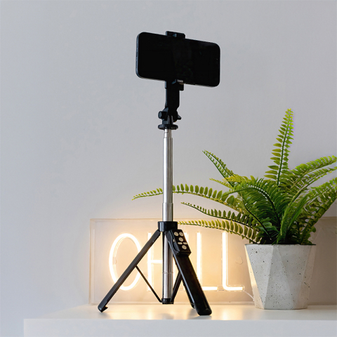 SELFIE STICK CU TREPIED 2IN1 CU BLUETOOTH SI TELECOMANDA [10]