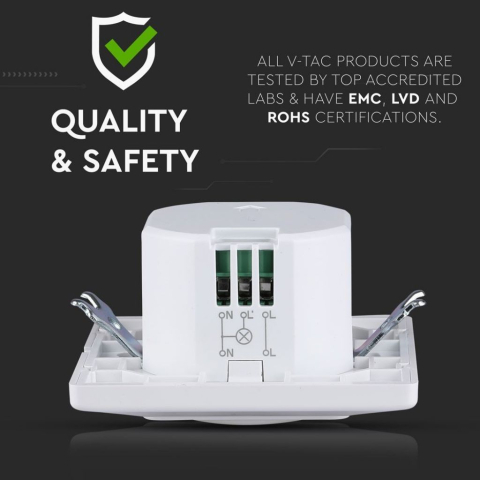 SENZOR MISCARE 180GR, max. 300W, IP20 [5]