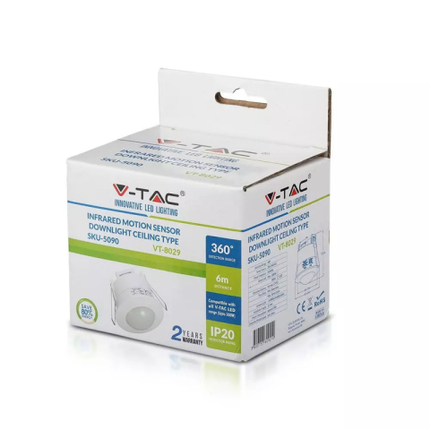 SENZOR MISCARE 360GR INCORPORABIL- ALB [2]