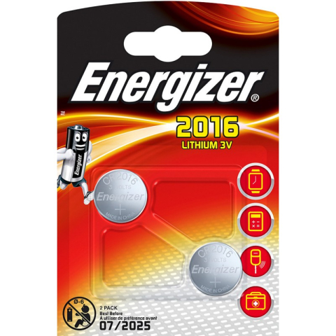 SET 2 BATERII ALCALINE CR2016 ENERGIZER [1]