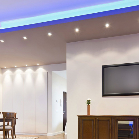 Set 2 becuri led GU10 6W 6400K alb rece V-tac [8]