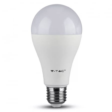 Set 3 becuri led a65 e27 15w 6400k alb rece V-tac [2]