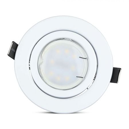 Spoturi De Exterior - Set 3 spoturi LED GU10, 5W, 3000K, alb cald, alb, V-TAC 8881