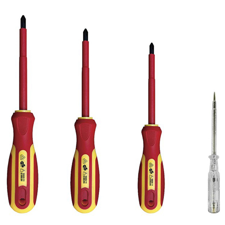 Scule /unelte - SET 3 SURUBELNITE + 1 TESTER TENSIUNE