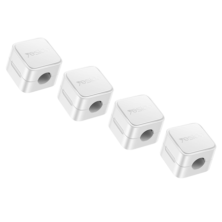 Diverse - SET 4 BUC ORGANIZATOR CABLU - ALB