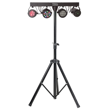 LUMINI SI EFECTE DISCO - Set 4 Lumini cu Trepied și Telecomandă | Efect Stroboscop