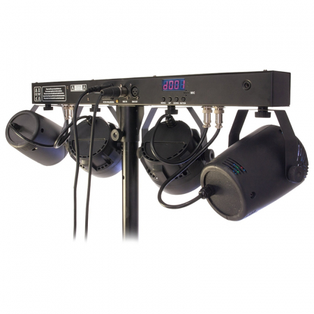 Set 4 Lumini cu Trepied și Telecomandă | Efect Stroboscop [4]