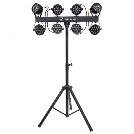 Set 8 Par-uri 12x1W RGBW cu trepied și huse de transport - iluminat profesional pentru evenimente [12]