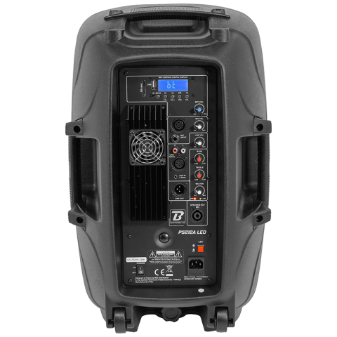 SET BOXE 2X12"/30CM 2X250W RMS 1 ACTIV + 1 PASIV USB/SD/BT/FM [18]