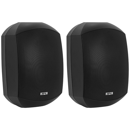 Proiector sunet/boxe 100V - SET BOXE LINIE 100W 100V 5/10/20/30W 8OHMI IP66 - NEGRU