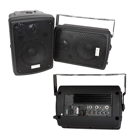 Boxe monitor - SET BOXE MONITOR 1 ACTIV 1 PASIV 8"/20CM 60W RMS
