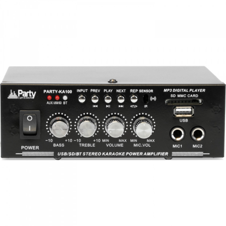SET KARAOKE CU AMPLIFICATOR 2X50W + 2 BOXE CU BLUETOOTH/USB/SD [3]