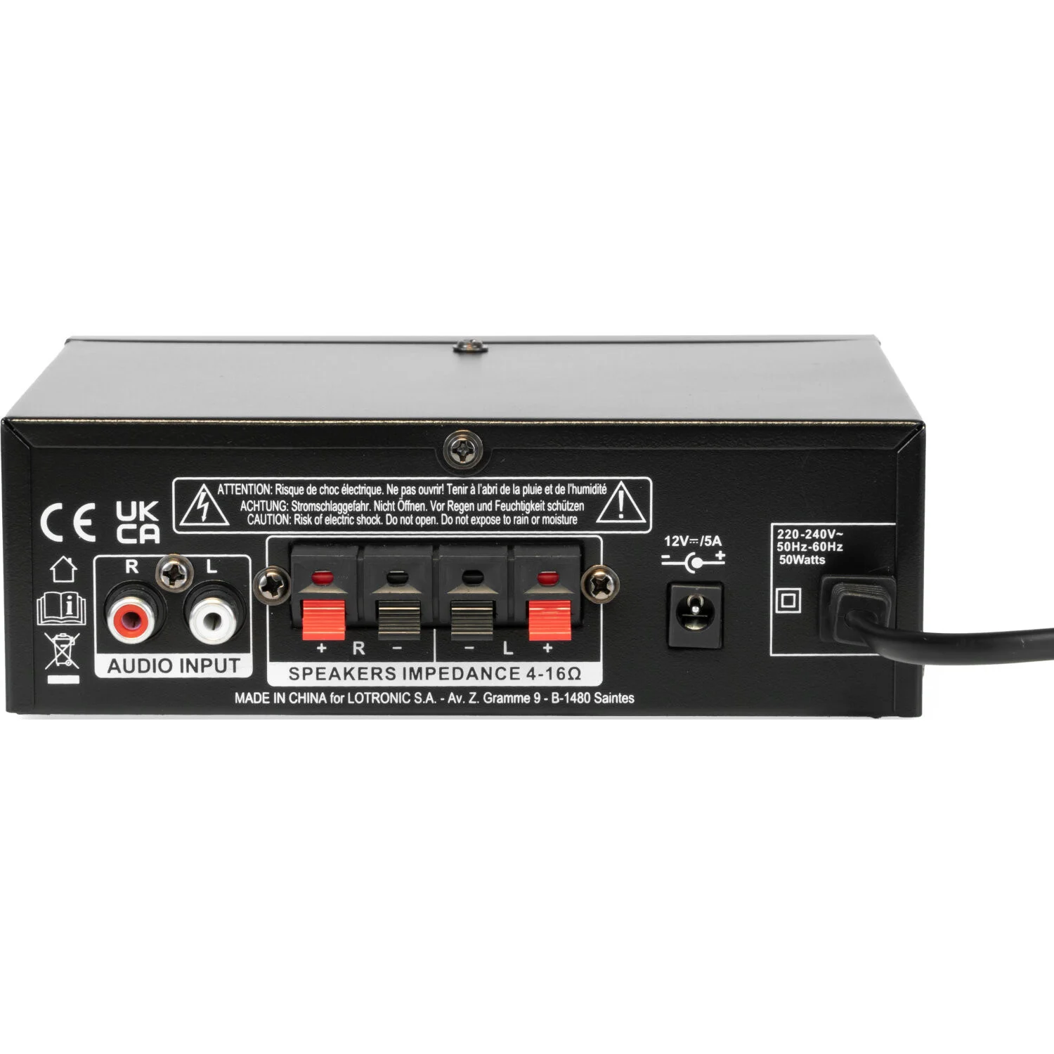 SET KARAOKE CU AMPLIFICATOR 2X50W + 2 BOXE CU BLUETOOTH/USB/SD stc [3]