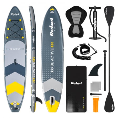 NOUTATI - SET PLACA GONFLABILA STAND UP PADDLE SCAUN 350X80X15 CM (RBA-4501)