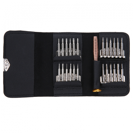 SET SURUBELNITE DE PRECIZIE TORX 25IN1 CU HUSA PIELE [1]