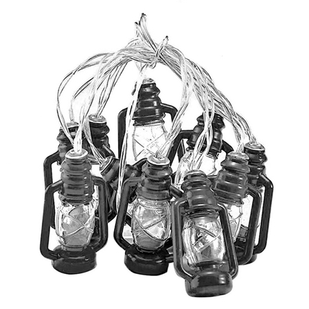 GHIRLANDE LUMINOASE - SIR ILUMINAT CU INCARCARE SOLARA 6.5M IP64 ALB CALD
