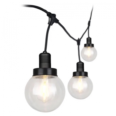 Ghirlanda luminoasa 6 becuri E27, 3metri, protectie IP65, V-TAC [1]
