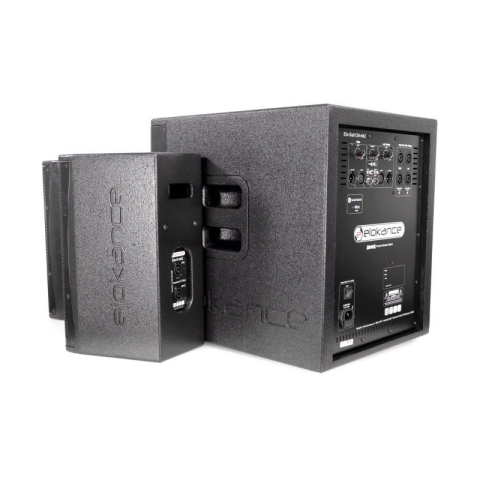 SISTEM 1 SUBWOOFER ACTIV 270W + 4 SATELITI 12"/30CM 80WX4 [7]