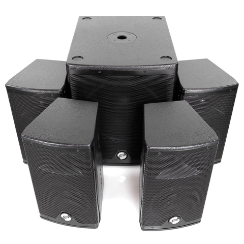 SISTEM 1 SUBWOOFER ACTIV 270W + 4 SATELITI 12"/30CM 80WX4 [2]