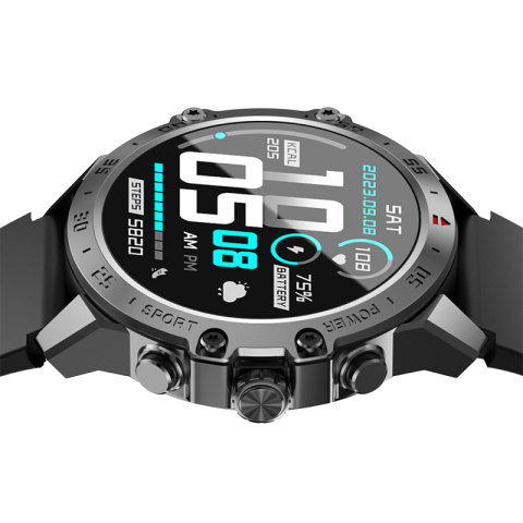 SMARTWATCH AMOLED 1.43'' - NEGRU [6]